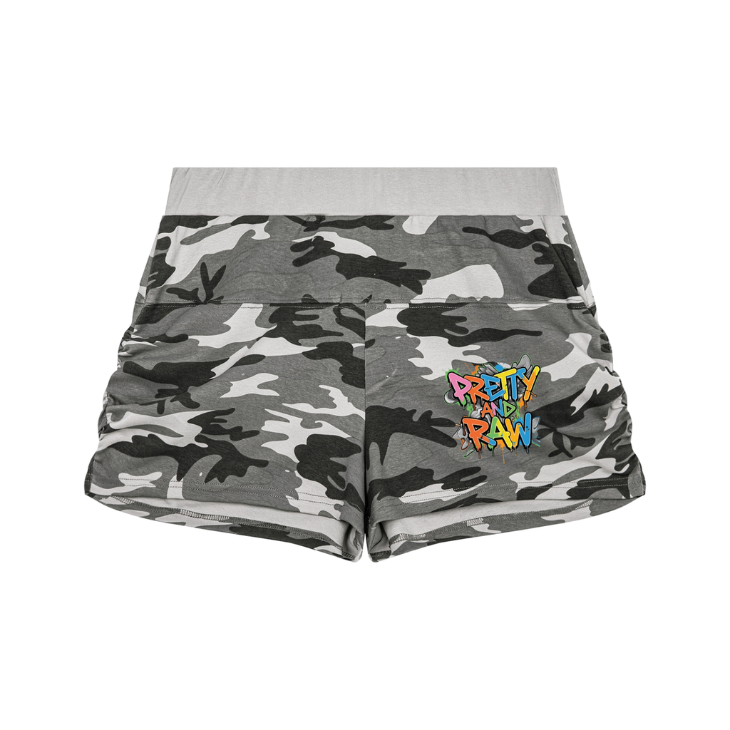 Pretty & Raw™ Slim Camo Shorts