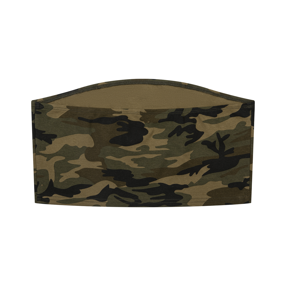 Pretty & Raw™ Camo Cropped Tube Top