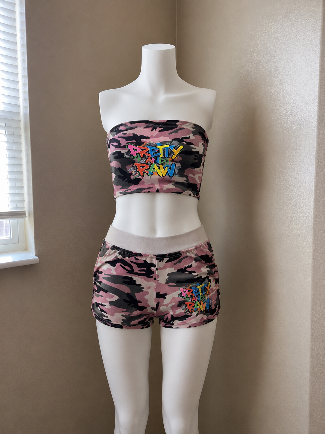 Pretty And Raw Camo Sets