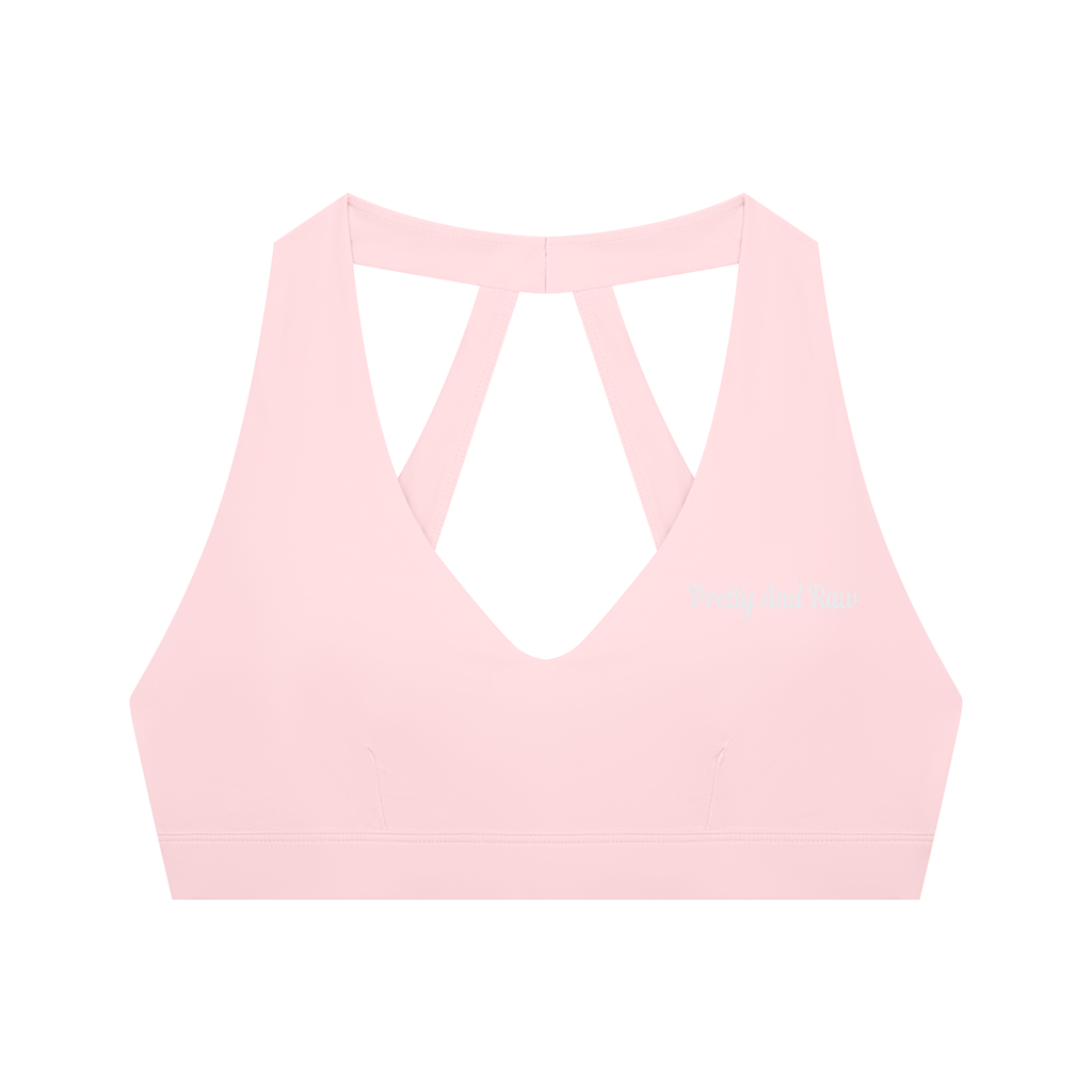 Pretty & Raw Halter Cropped Top