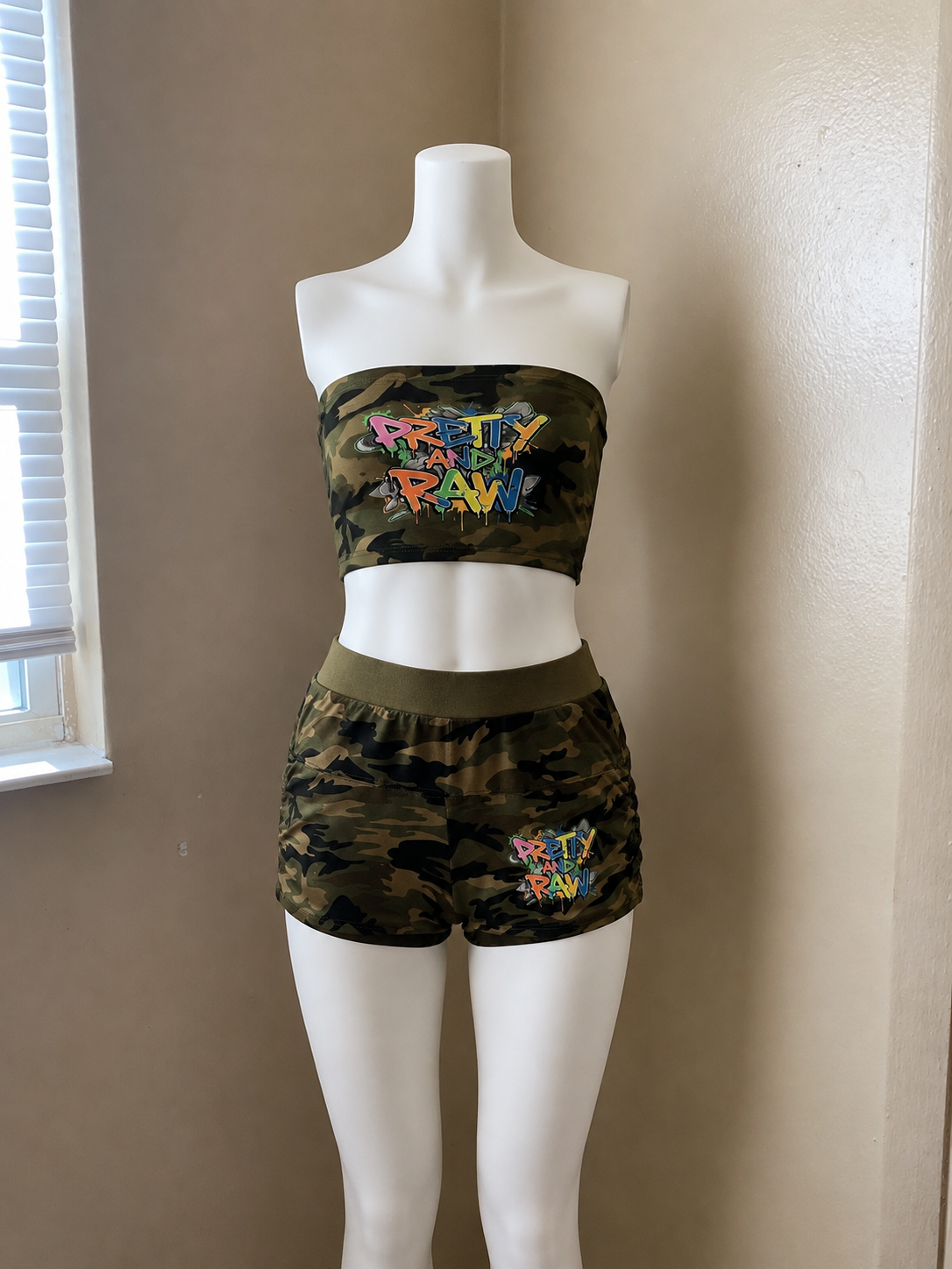 Pretty And Raw Camo Sets