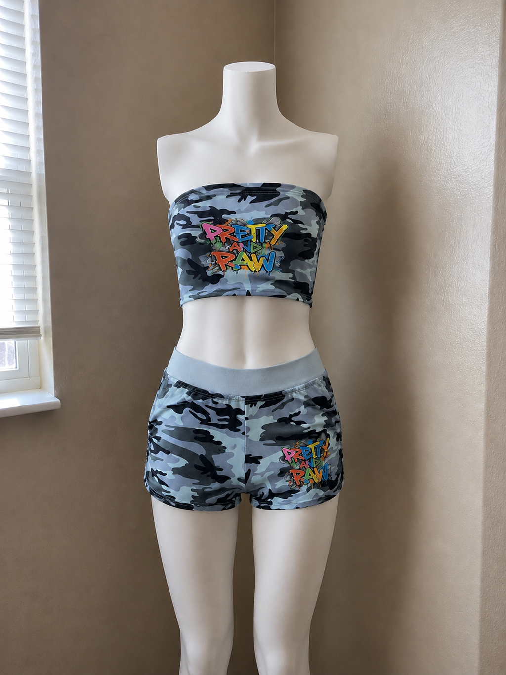 Pretty And Raw Camo Sets