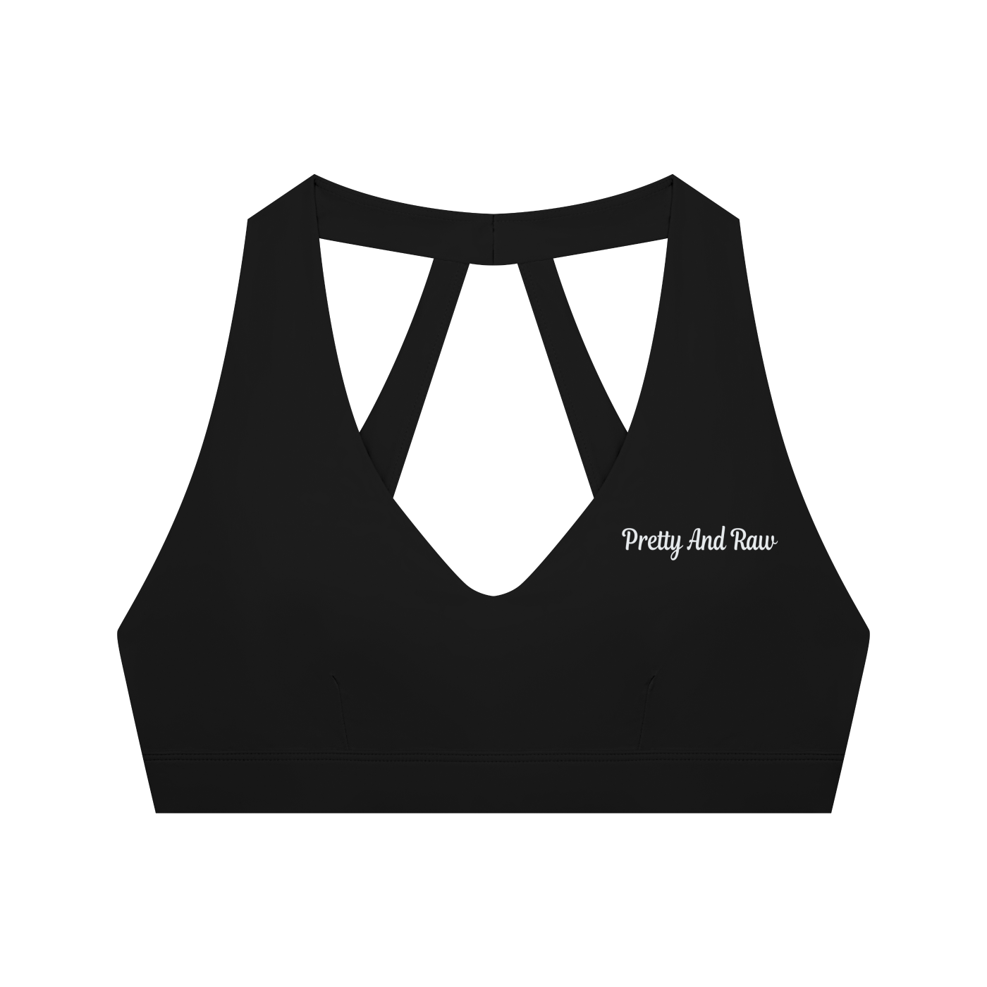 Pretty & Raw Halter Cropped Top